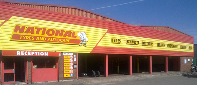 National Tyres and Autocare - Cardiff (Penarth Road CF11) branch