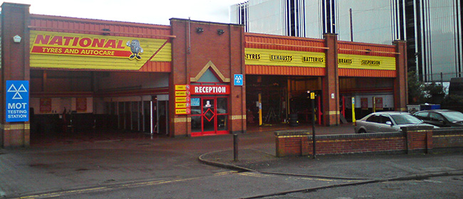 National Tyres and Autocare - Coventry (Gosford Street CV1) branch