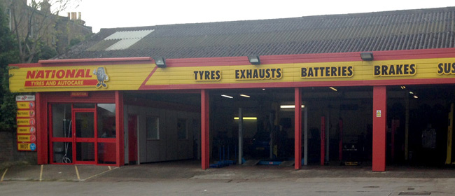 National Tyres and Autocare - Edinburgh (Ratcliffe Terrace EH9) branch