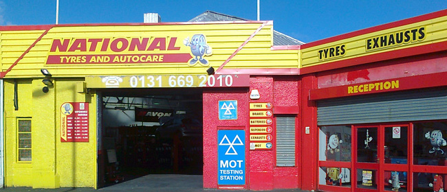 National Tyres and Autocare - Edinburgh (2 Milton Rd EH15) branch