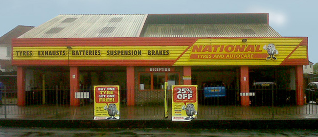 National Tyres And Autocare Southampton (Totton) branch