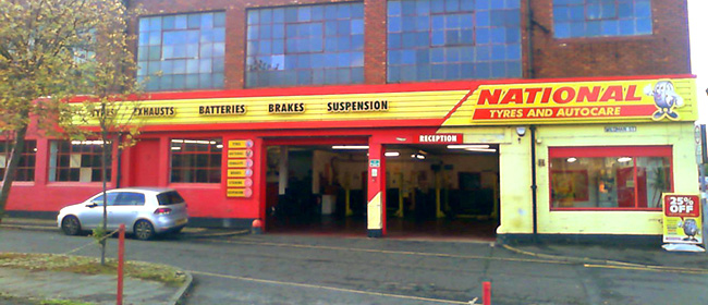 National Tyres and Autocare - Preston (Blackpool Road PR2) branch