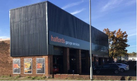 Halfords Garage Services Guildford branch