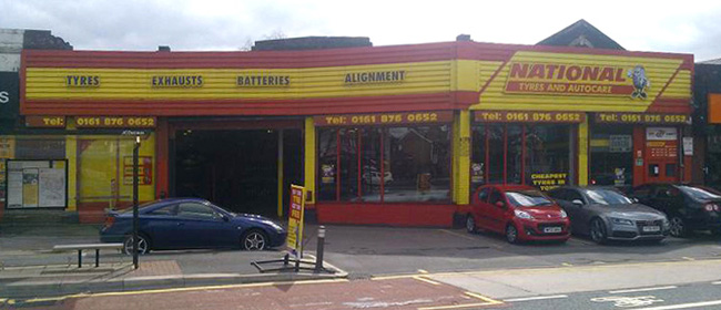 National Tyres and Autocare - Manchester (Chester Road M32) branch