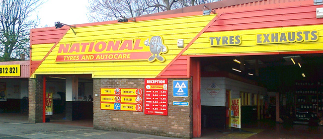 National Tyres And Autocare Ashington branch