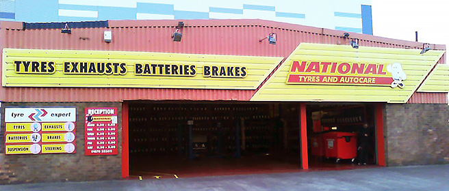 National Tyres And Autocare Blyth branch