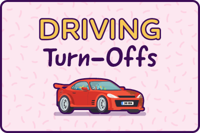 driving turn offs